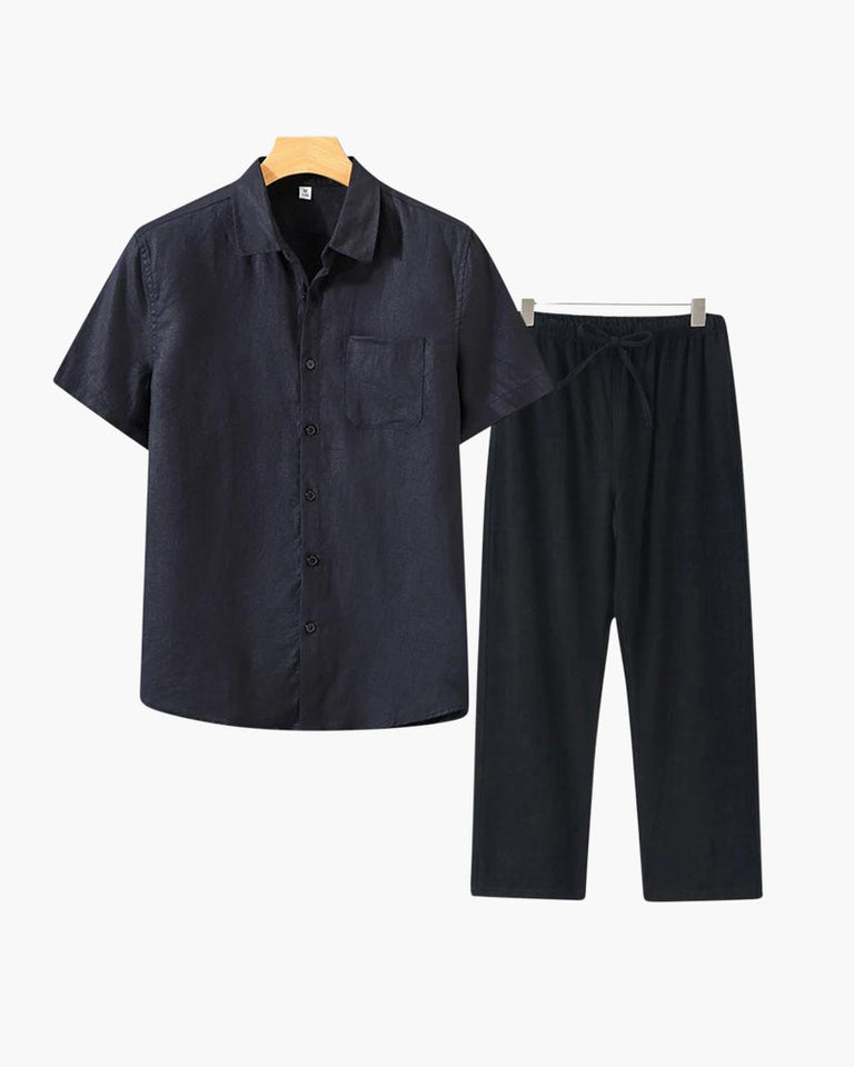 Linen set (short sleeve)