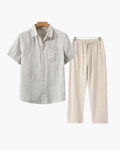 Linen set (short sleeve)