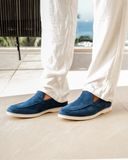 Suede moccasins