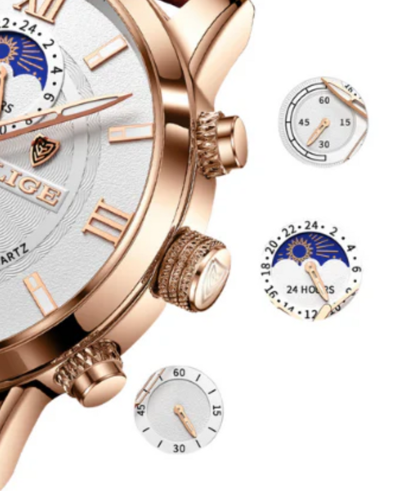 Classic watch Lugano (waterproof)