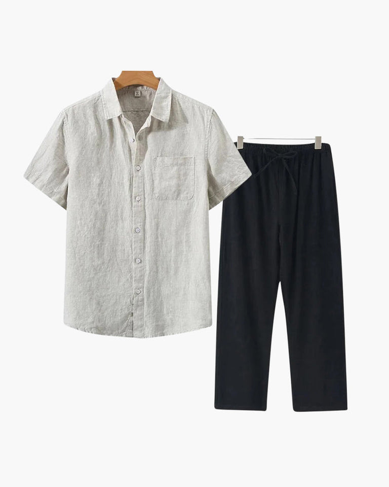 Linen set (short sleeve)