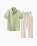 Linen set (short sleeve)