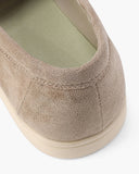 Suede moccasins