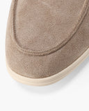 Suede moccasins