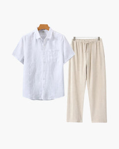 Linen set (short sleeve)