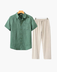 Linen set (short sleeve)