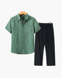 Linen set (short sleeve)