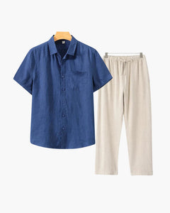 Linen set (short sleeve)