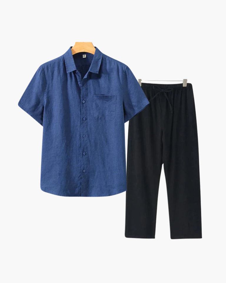 Linen set (short sleeve)
