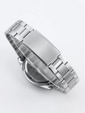 ChronoSteel – Men's stainless steel quartz watch with date display