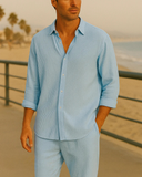 Men's Two-Piece Set – Premium Black