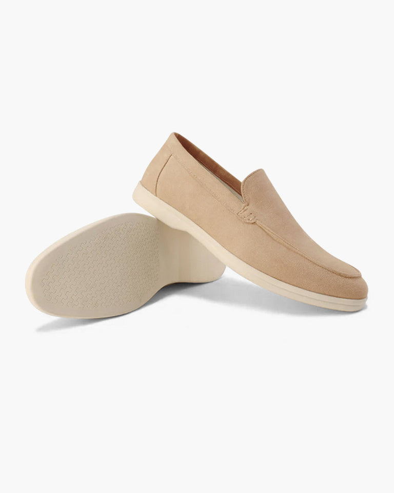 Suede moccasins