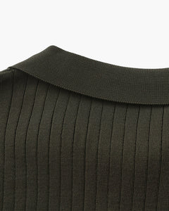 Premium-Rippstrickpolo