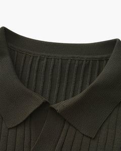 Premium-Rippstrickpolo