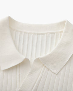 Premium-Rippstrickpolo