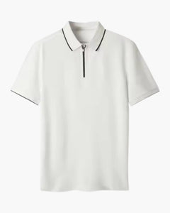 The Ridgeway zip-up polo