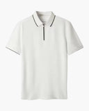 The Ridgeway zip-up polo