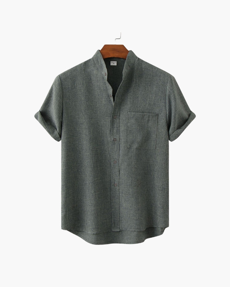 The Mandarin Collar Polo Mark