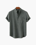The Mandarin Collar Polo Mark