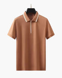 The Ridgeway zip-up polo