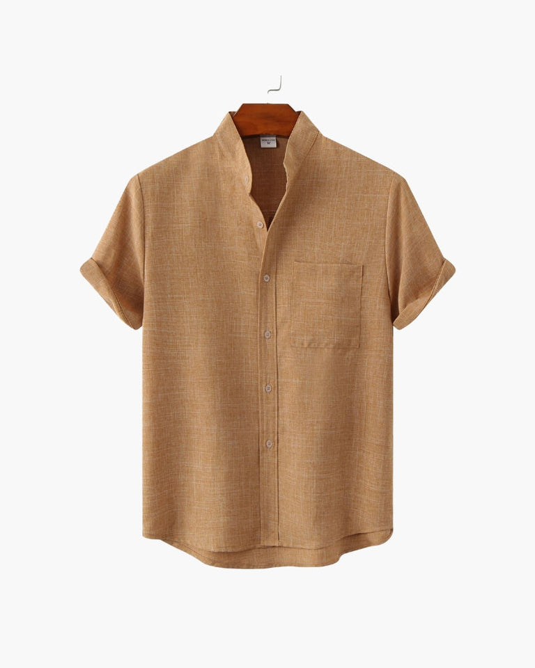 The Mandarin Collar Polo Mark