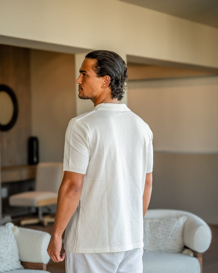 The Bradford fine-knit polo