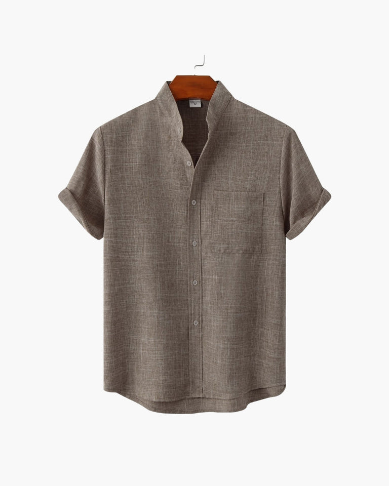 The Mandarin Collar Polo Mark