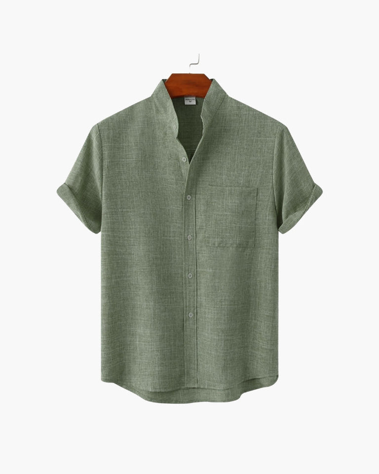 The Mandarin Collar Polo Mark
