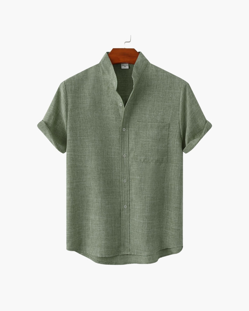 The Mandarin Collar Polo Mark