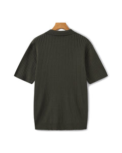 Premium-Rippstrickpolo