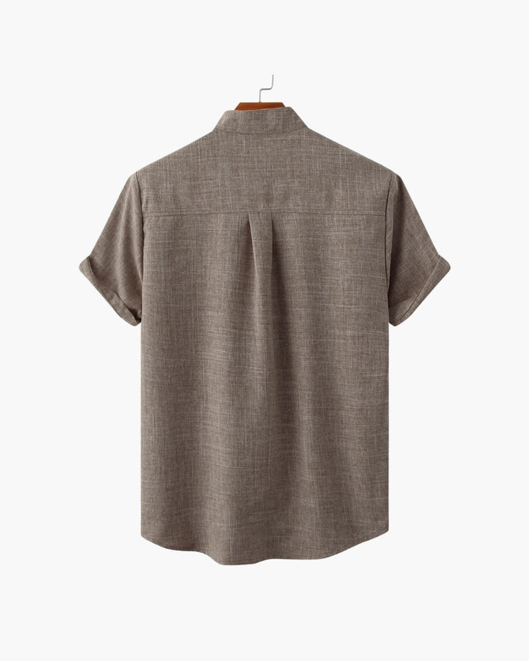 The Mandarin Collar Polo Mark