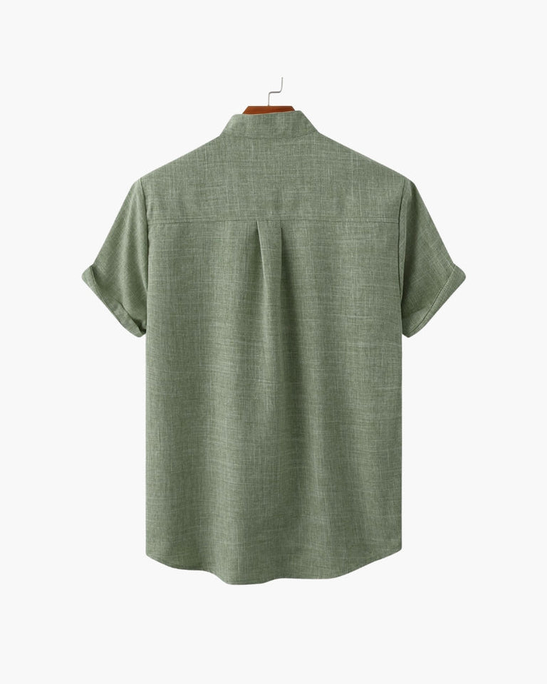 The Mandarin Collar Polo Mark