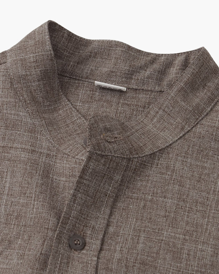 The Mandarin Collar Polo Mark