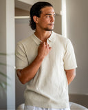 Premium-Rippstrickpolo