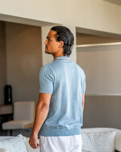 The Ashford knitted polo shirt