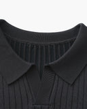 Premium-Rippstrickpolo