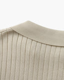 Premium-Rippstrickpolo