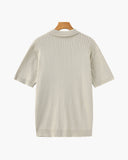 Premium-Rippstrickpolo