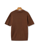 Premium-Rippstrickpolo