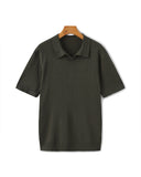 Premium-Rippstrickpolo