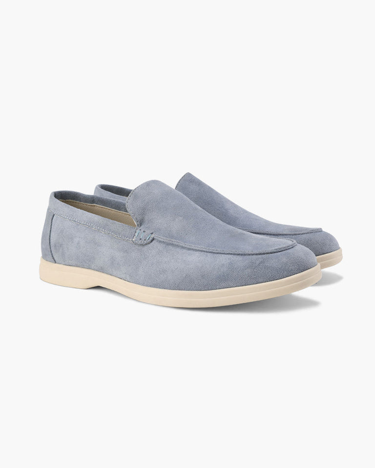 Suede moccasins