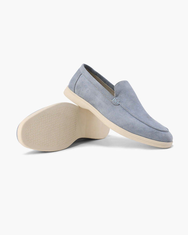 Suede moccasins