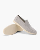 Suede moccasins