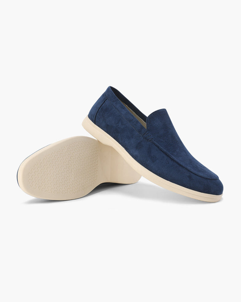 Suede moccasins