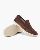 Suede moccasins