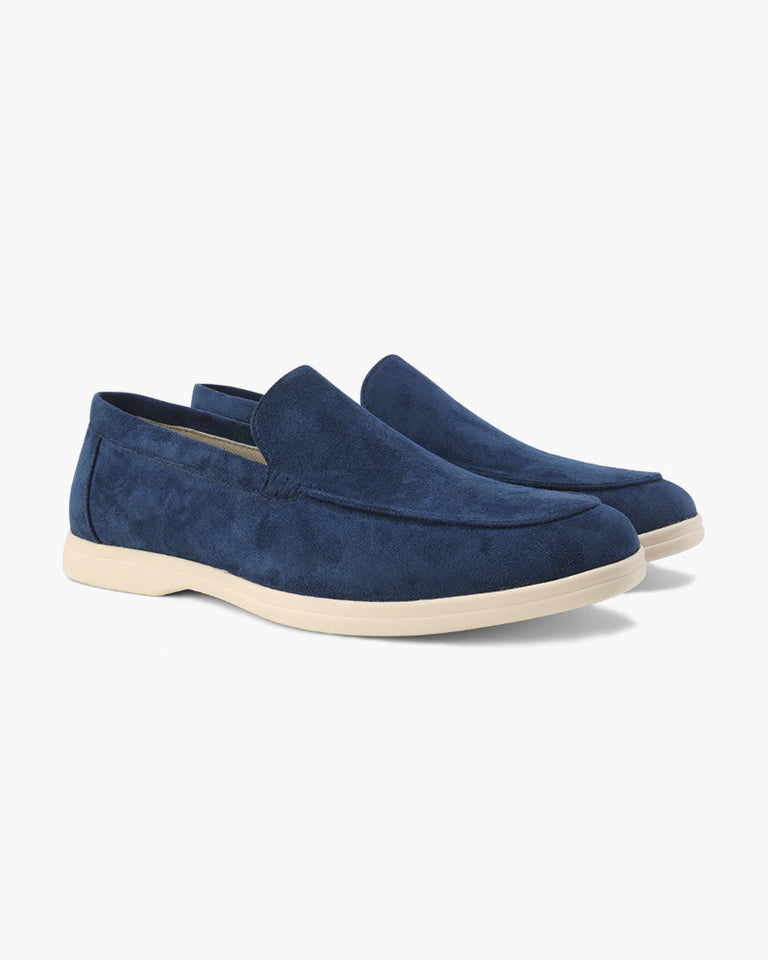 Suede moccasins