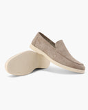 Suede moccasins