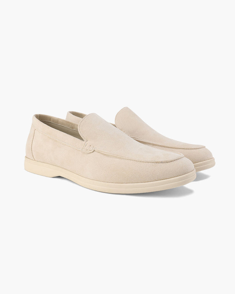 Suede moccasins