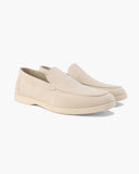 Suede moccasins
