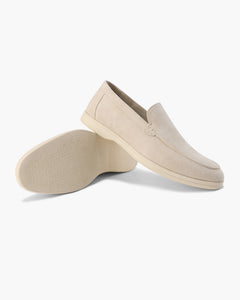 Suede moccasins